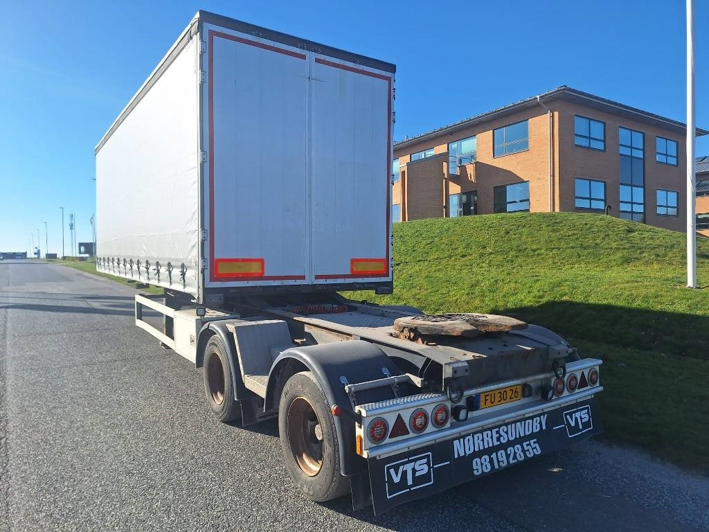 AMT LG200 2 akslet linktrailer m. gardinopbygning - Plachtový náves: obrázok 1 AMT LG200 2 akslet linktrailer m. gardinopbygning - Plachtový náves: obrázok 1