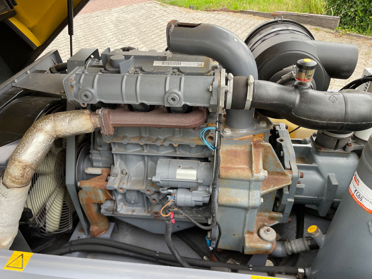 Vzduchový kompresor Atlas Copco Xas77: obrázok 8