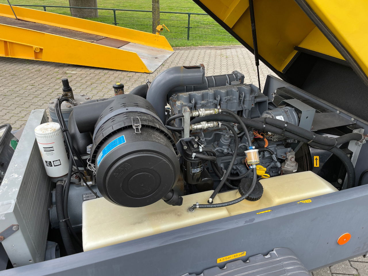 Vzduchový kompresor Atlas Copco Xas77: obrázok 7