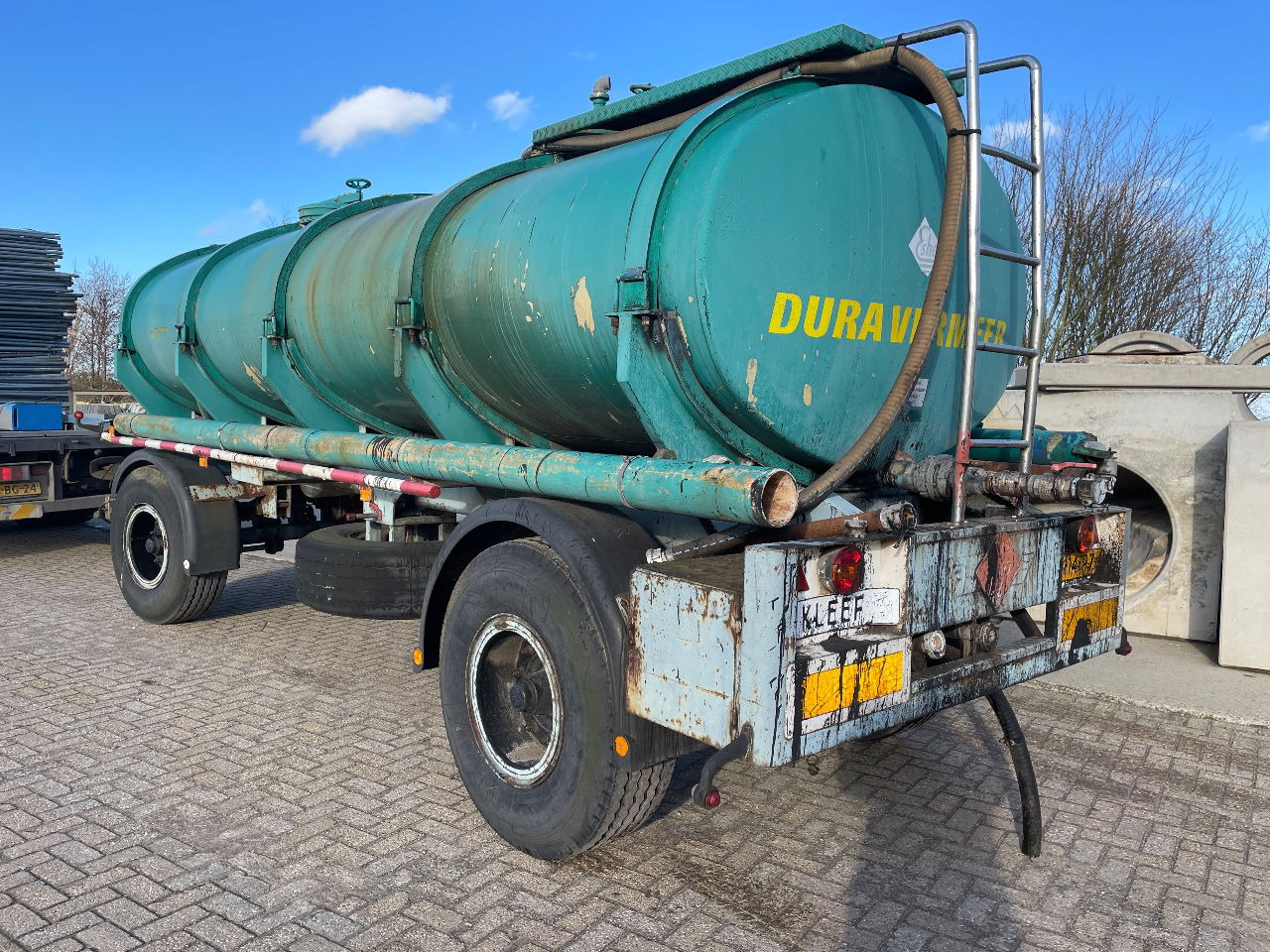 Burg Bitumen tank inox 14.000L - Cisternový príves: obrázok 2 Burg Bitumen tank inox 14.000L - Cisternový príves: obrázok 2