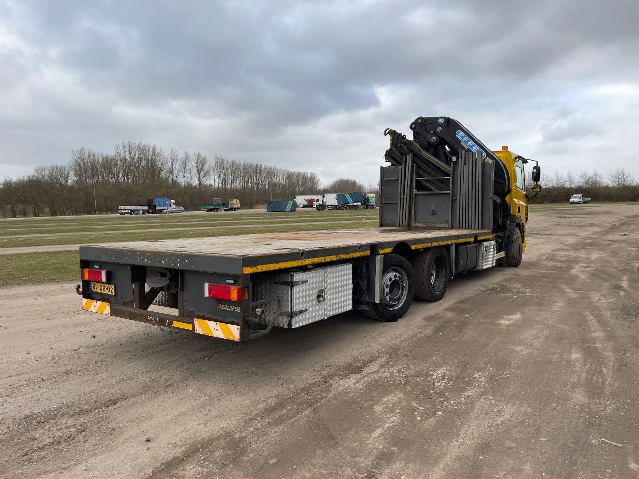 DAF 85.410 Met Effer 470 6s laadkraan ladekran loadercrane crane palfinger hiab fassi - Auto s hydraulickou rukou: obrázok 4 DAF 85.410 Met Effer 470 6s laadkraan ladekran loadercrane crane palfinger hiab fassi - Auto s hydraulickou rukou: obrázok 4