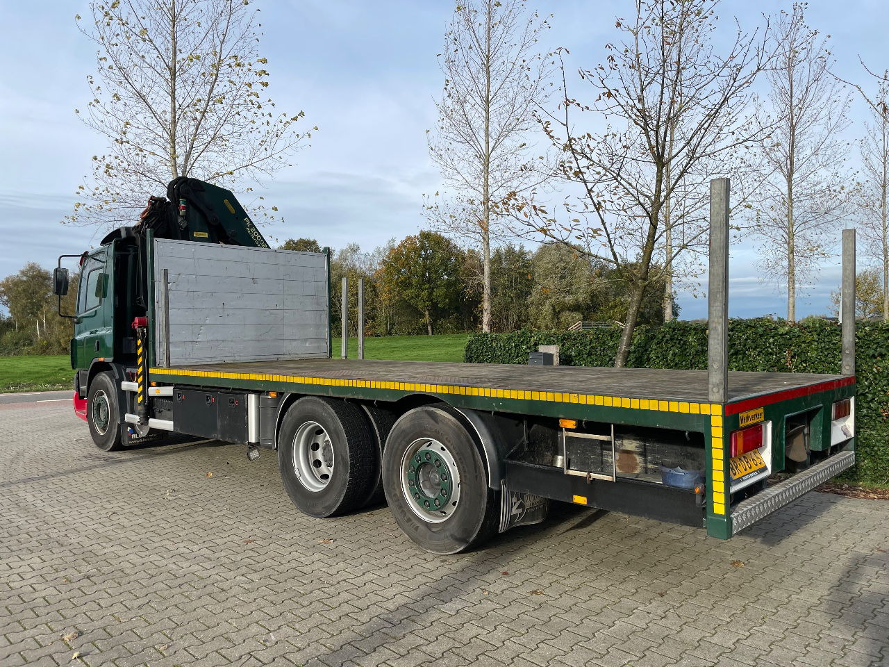 DAF CF 75.310 With Palfinger PK20002 crane - Valníkový/ Plošinový nákladný automobil, Auto s hydraulickou rukou: obrázok 4 DAF CF 75.310 With Palfinger PK20002 crane - Valníkový/ Plošinový nákladný automobil, Auto s hydraulickou rukou: obrázok 4