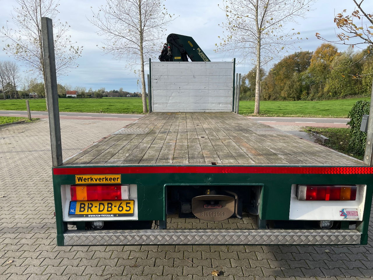 DAF CF 75.310 With Palfinger PK20002 crane - Valníkový/ Plošinový nákladný automobil, Auto s hydraulickou rukou: obrázok 5 DAF CF 75.310 With Palfinger PK20002 crane - Valníkový/ Plošinový nákladný automobil, Auto s hydraulickou rukou: obrázok 5