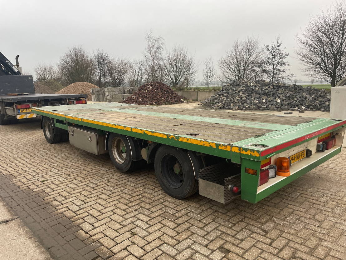 DRACO Uitschuifbare aanhangwagen 700 - 1030 laadvloer - Plošinový/ Valníkový príves: obrázok 3 DRACO Uitschuifbare aanhangwagen 700 - 1030 laadvloer - Plošinový/ Valníkový príves: obrázok 3
