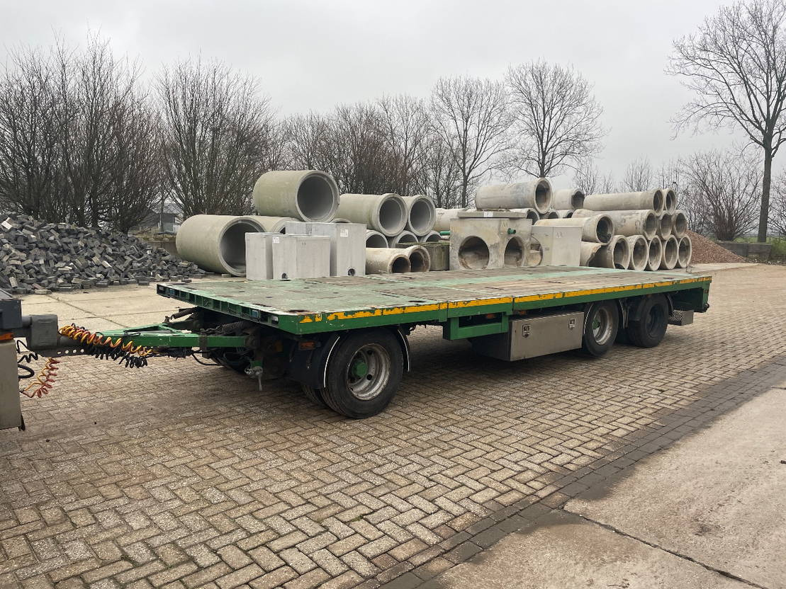 DRACO Uitschuifbare aanhangwagen 700 - 1030 laadvloer - Plošinový/ Valníkový príves: obrázok 2 DRACO Uitschuifbare aanhangwagen 700 - 1030 laadvloer - Plošinový/ Valníkový príves: obrázok 2