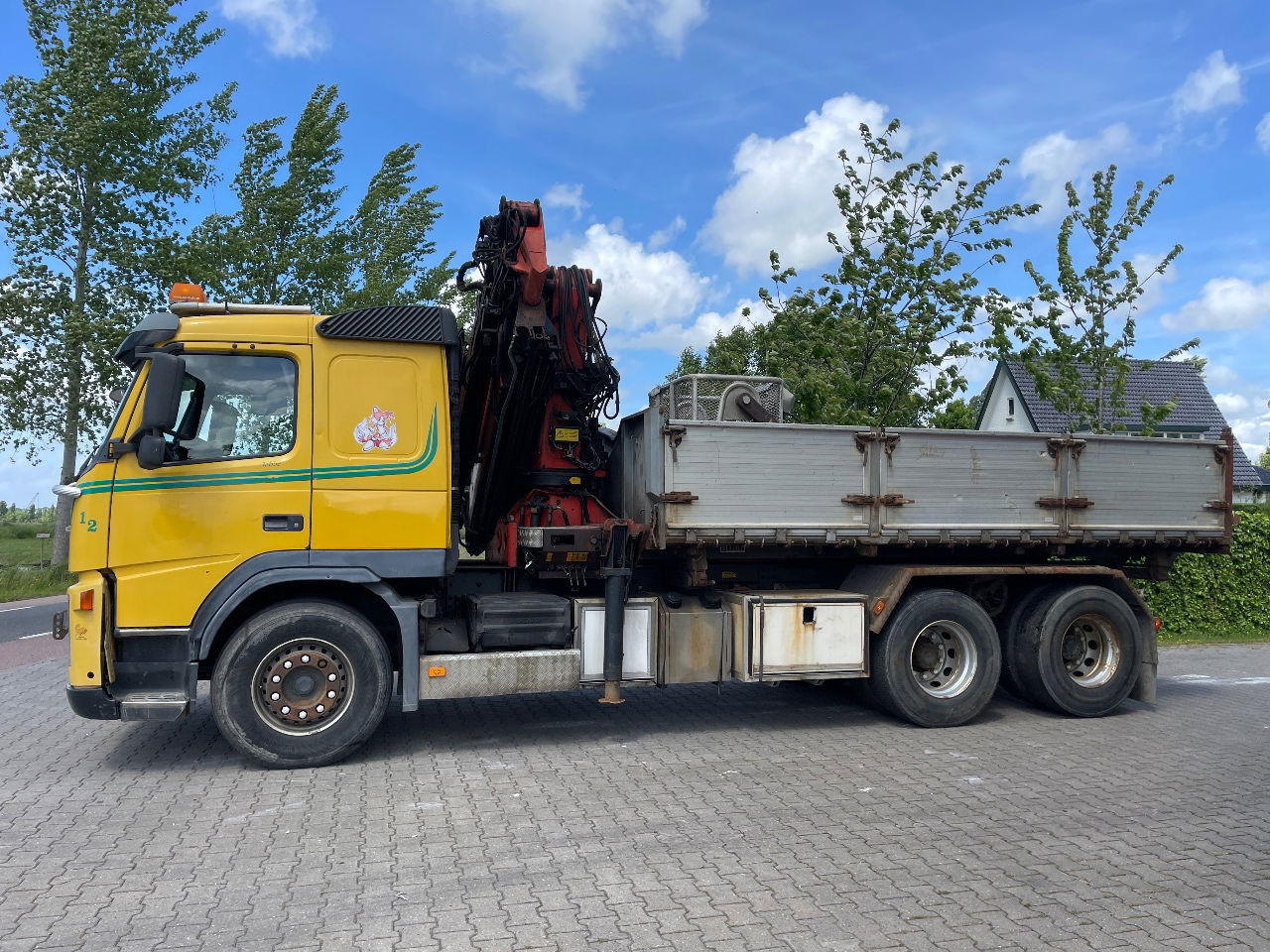 Volvo FM 12.380 .380 with Palfinger PK27000 with jib and tipper box - Sklápač, Auto s hydraulickou rukou: obrázok 2 Volvo FM 12.380 .380 with Palfinger PK27000 with jib and tipper box - Sklápač, Auto s hydraulickou rukou: obrázok 2