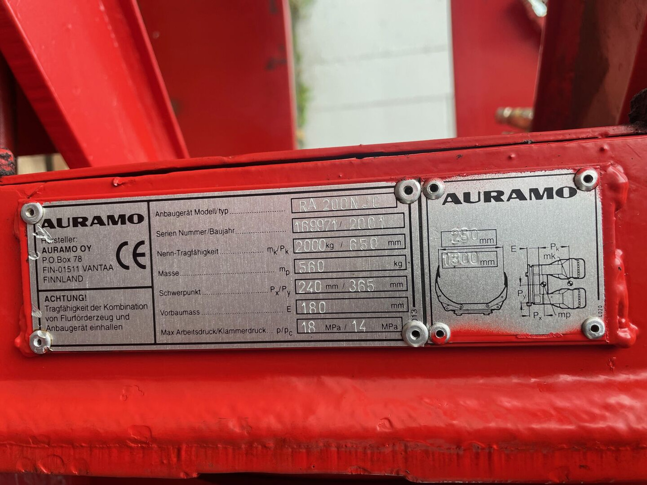 Auramo RA200NJG - Čeľuste na balíky: obrázok 5 Auramo RA200NJG - Čeľuste na balíky: obrázok 5