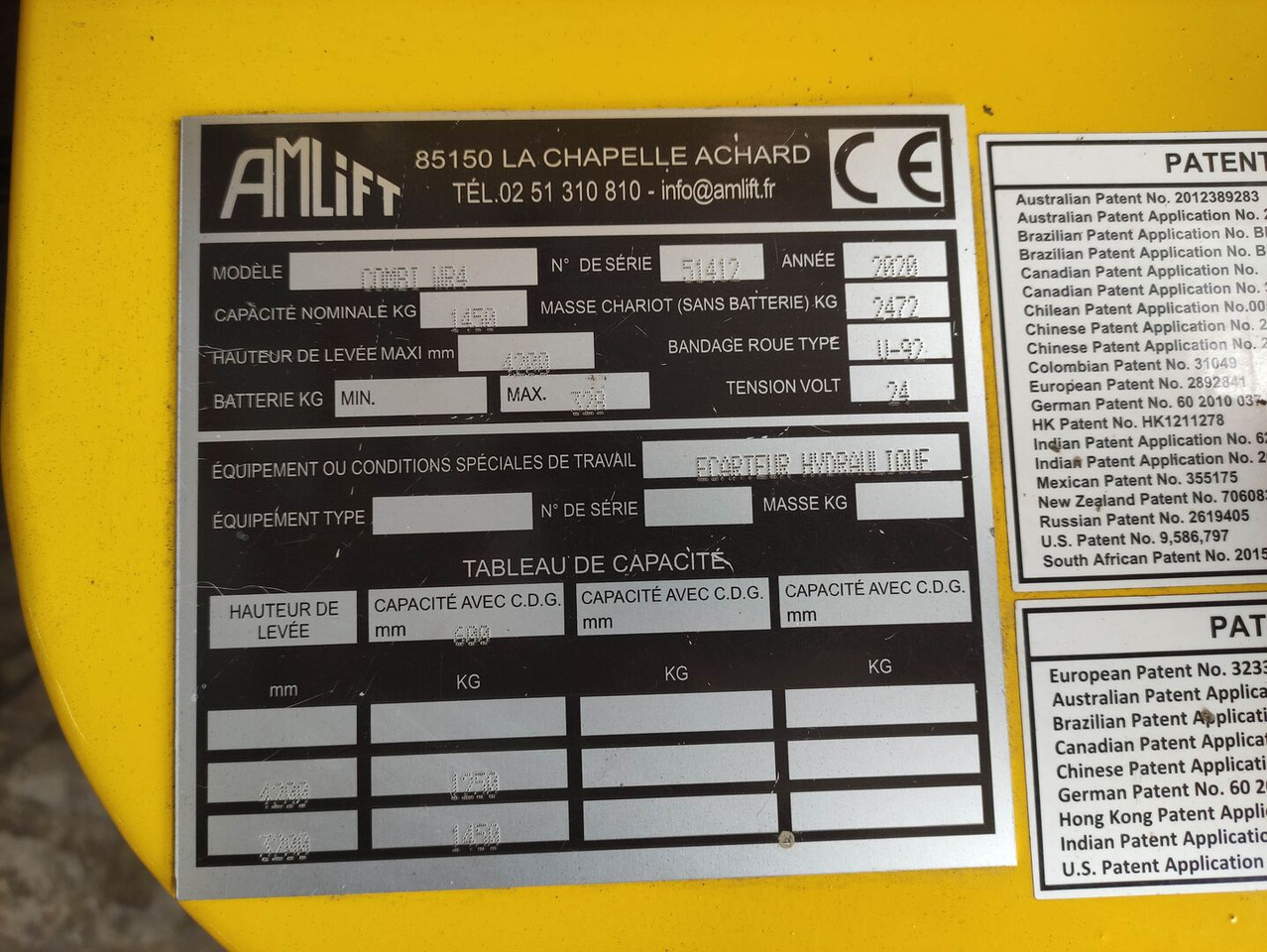 Combilift Combi WR4 / 4-Wege - Stohovač: obrázok 5 Combilift Combi WR4 / 4-Wege - Stohovač: obrázok 5
