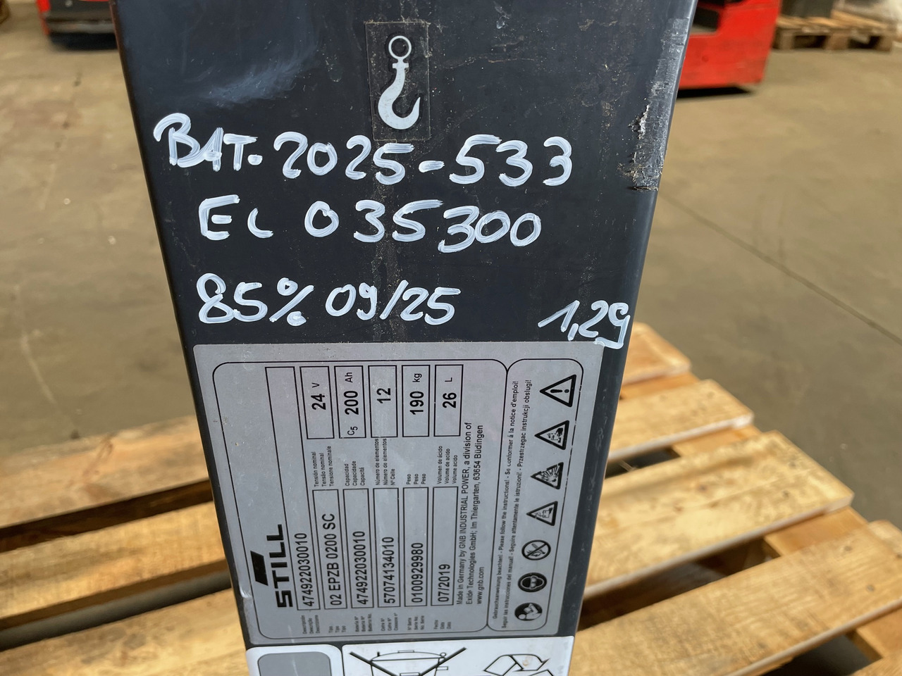 Exide 24 Volt I 2EPzB 200 - Akumulátor pre Manipulačná technika: obrázok 5 Exide 24 Volt I 2EPzB 200 - Akumulátor pre Manipulačná technika: obrázok 5