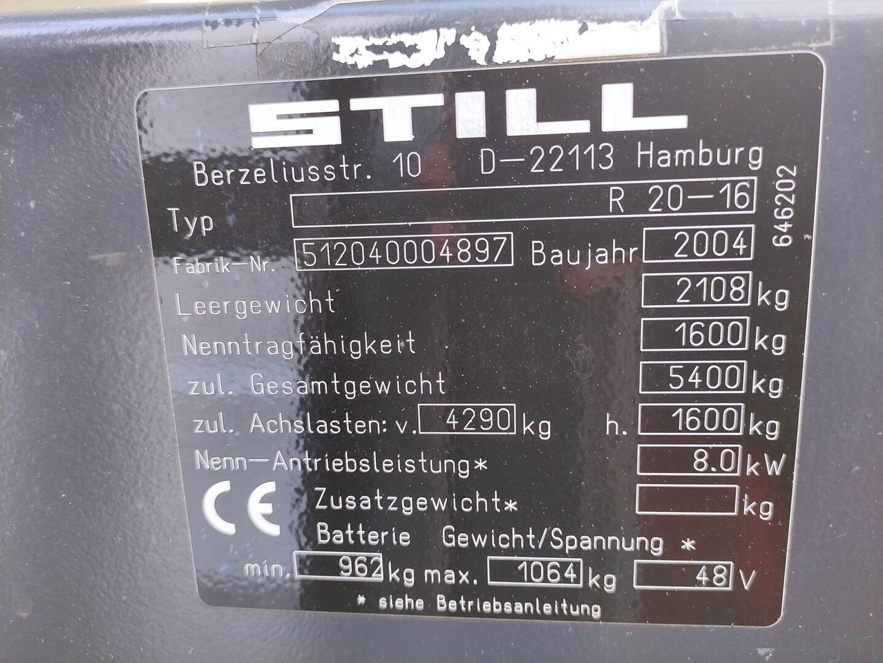 Elektrický vysokozdvižný vozík Still R20-16: obrázok 6