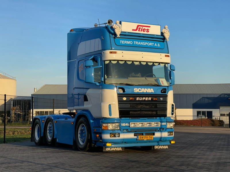 Scania R 164 LA 6X2/4 NA 480 SHOW TRUCK, SPECIAL INTERIOR, RETARDER, TOP! - Ťahač: obrázok 1 Scania R 164 LA 6X2/4 NA 480 SHOW TRUCK, SPECIAL INTERIOR, RETARDER, TOP! - Ťahač: obrázok 1