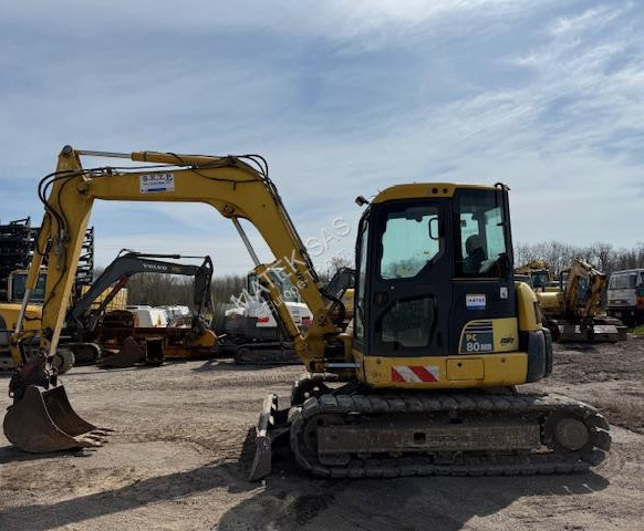 Komatsu PC80MR 3 PC80MR-3 - Mini rýpadlo: obrázok 5 Komatsu PC80MR 3 PC80MR-3 - Mini rýpadlo: obrázok 5