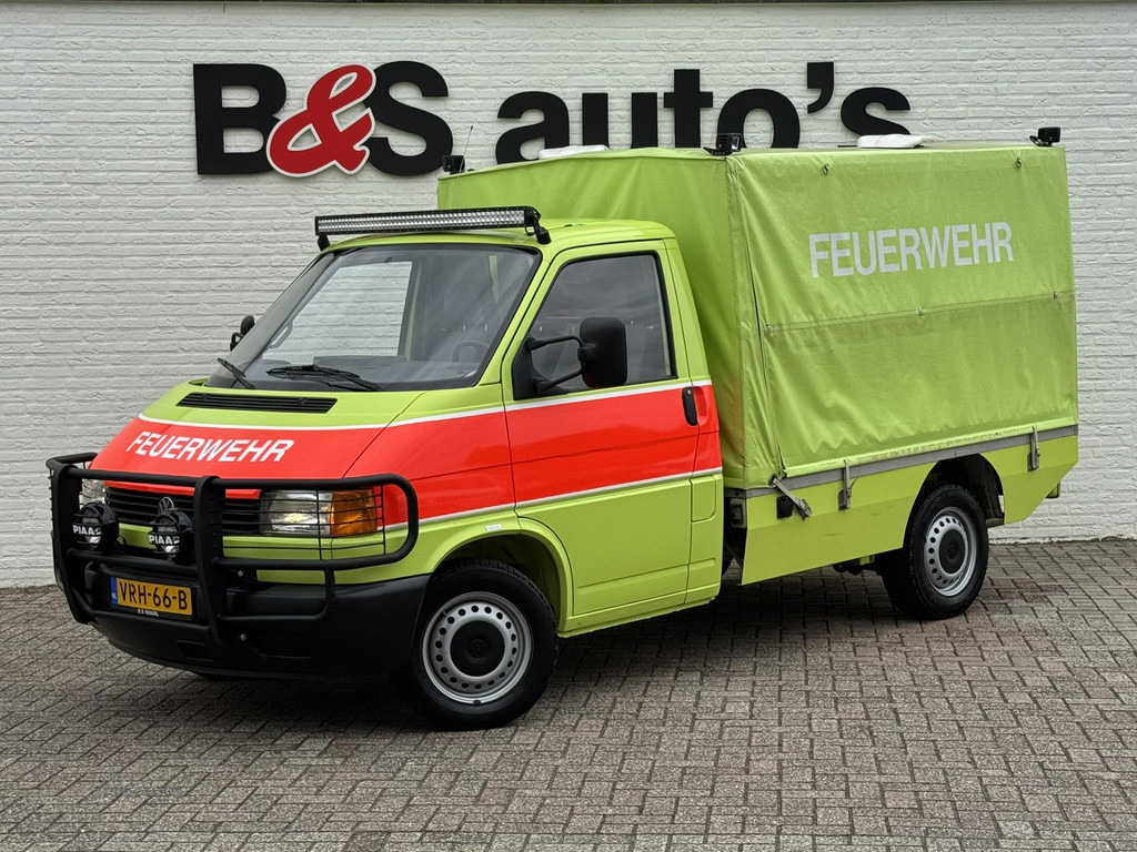 Volkswagen Transporter-2.5 292 syncro ex Zwitserse brandweer Trekhaak Verstralers Laadruimte ventilatie - Plachtová dodávka: obrázok 1 Volkswagen Transporter-2.5 292 syncro ex Zwitserse brandweer Trekhaak Verstralers Laadruimte ventilatie - Plachtová dodávka: obrázok 1