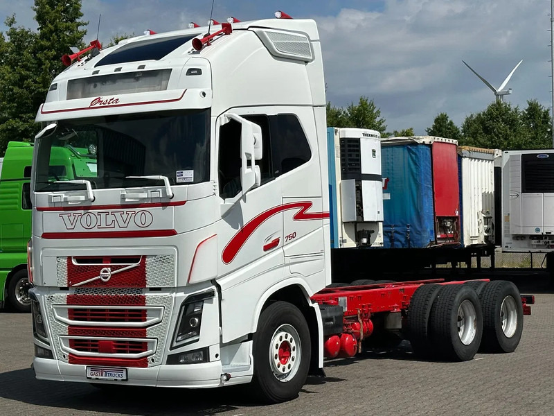 Volvo FH 16.750 6x4 Globe XL Chassis Retarder 4.30 Wb Full Air - Podvozek s kabinou: obrázok 1 Volvo FH 16.750 6x4 Globe XL Chassis Retarder 4.30 Wb Full Air - Podvozek s kabinou: obrázok 1