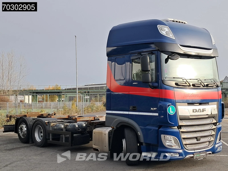 DAF XF 480 6X2 BDF Retarder SSC Lift+Steering Axle Automatic Euro 6 - Kontejnérový podvozek/ Výměnná nástavba: obrázok 3 DAF XF 480 6X2 BDF Retarder SSC Lift+Steering Axle Automatic Euro 6 - Kontejnérový podvozek/ Výměnná nástavba: obrázok 3