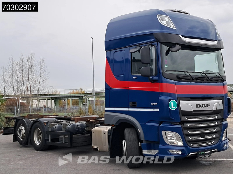 DAF XF 480 6X2 BDF Retarder SSC Lift+Steering Axle Automatic Euro 6 - Kontejnérový podvozek/ Výměnná nástavba: obrázok 3 DAF XF 480 6X2 BDF Retarder SSC Lift+Steering Axle Automatic Euro 6 - Kontejnérový podvozek/ Výměnná nástavba: obrázok 3