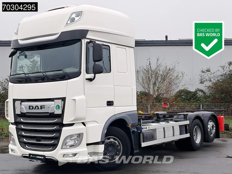 DAF XF 480 6X2 BDF SSC Retarder Lift+Steering Axle Automatic Euro 6 - Kontejnérový podvozek/ Výměnná nástavba: obrázok 1 DAF XF 480 6X2 BDF SSC Retarder Lift+Steering Axle Automatic Euro 6 - Kontejnérový podvozek/ Výměnná nástavba: obrázok 1
