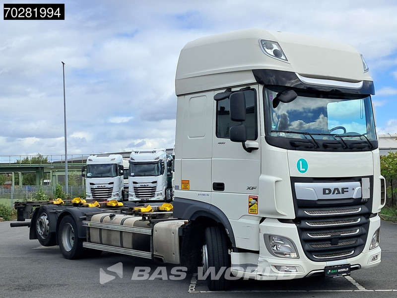 DAF XF 480 6X2 SSC Retarder 2xTanks Lift/Steering ACC Euro 6 - Kontejnérový podvozek/ Výměnná nástavba: obrázok 3 DAF XF 480 6X2 SSC Retarder 2xTanks Lift/Steering ACC Euro 6 - Kontejnérový podvozek/ Výměnná nástavba: obrázok 3