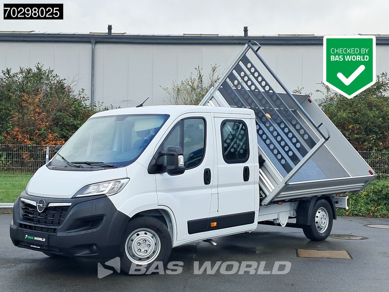 Nový Dodávka sklápač Opel Movano 140PK NEU! Dreiseitenkipper Doppel Kabine LED Klima Tempomat Euro6 Kipper A/C Cruise control: obrázok 1