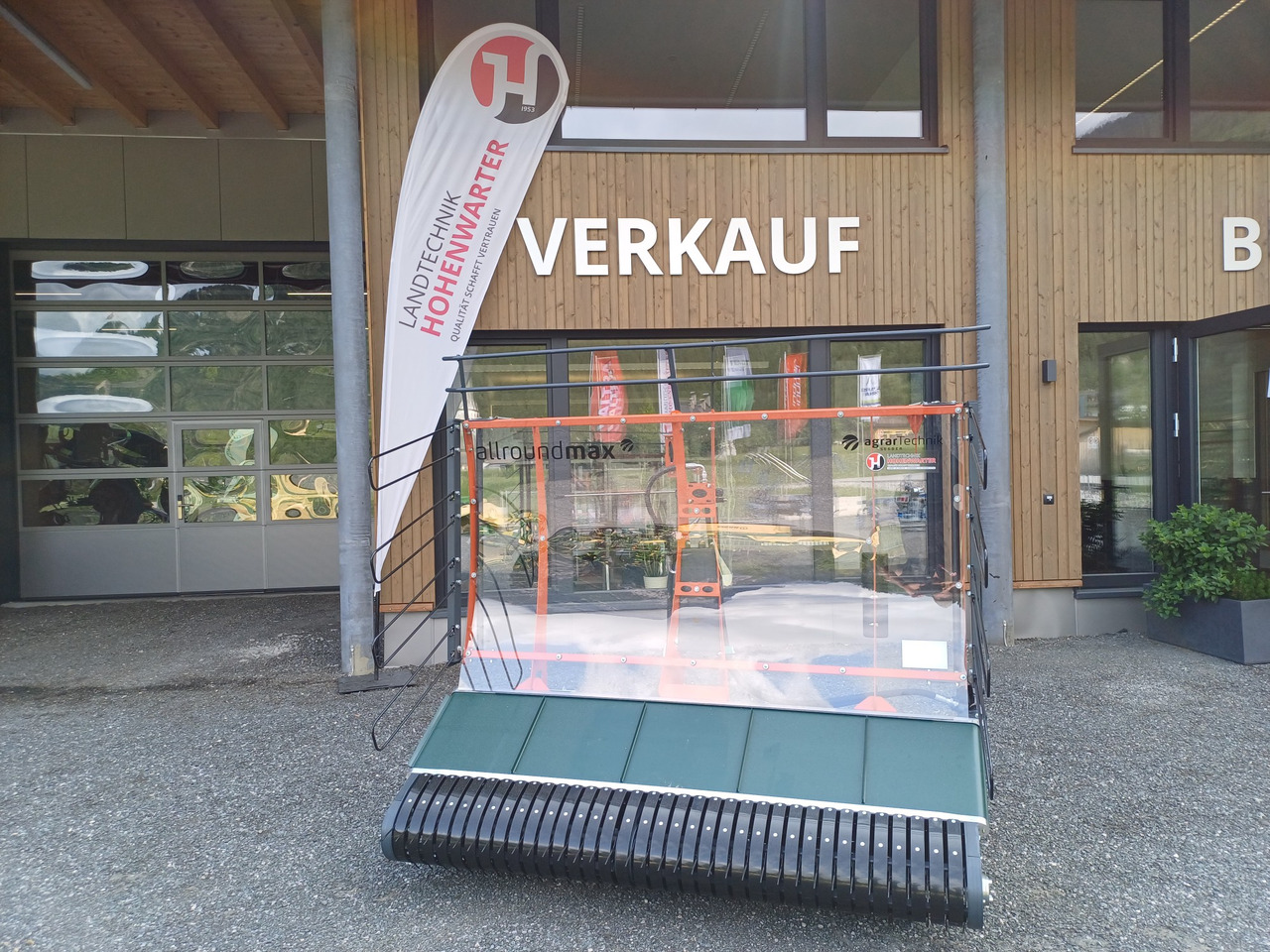Agrartechnik Seeber Allroundmax 195 Aebi (23793) - Stroje na zber krmovín: obrázok 1 Agrartechnik Seeber Allroundmax 195 Aebi (23793) - Stroje na zber krmovín: obrázok 1
