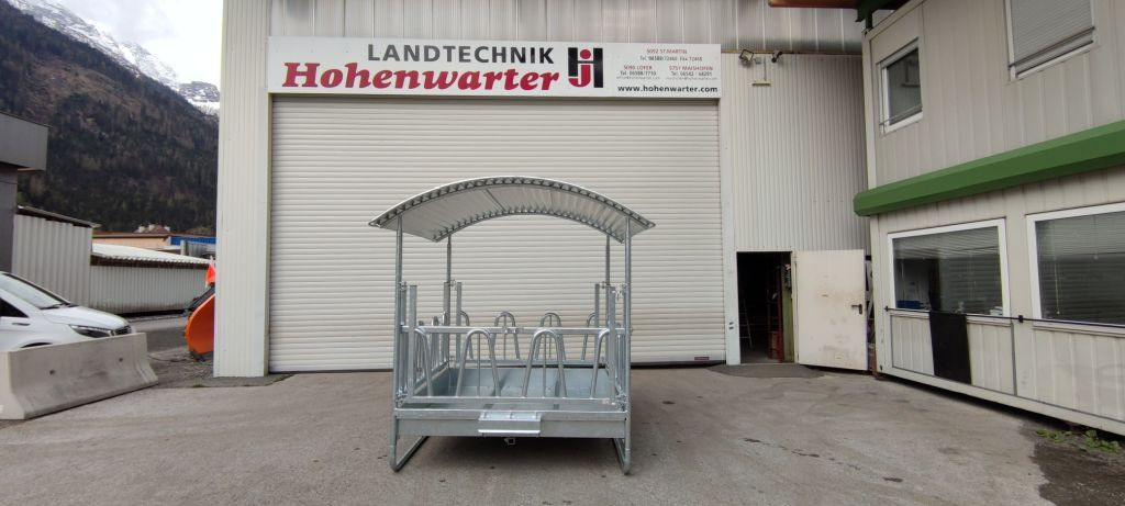 Kerbl Viereckraufe mit Palisadenfressgitter (15921) - Stroj a zariadenia na chov hospodárskych zvierat: obrázok 1 Kerbl Viereckraufe mit Palisadenfressgitter (15921) - Stroj a zariadenia na chov hospodárskych zvierat: obrázok 1