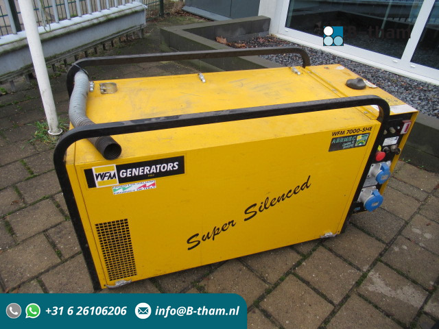 WFM QM135-25 7000-SHE Generator/Aggregaat - Elektrický generátor: obrázok 1 WFM QM135-25 7000-SHE Generator/Aggregaat - Elektrický generátor: obrázok 1