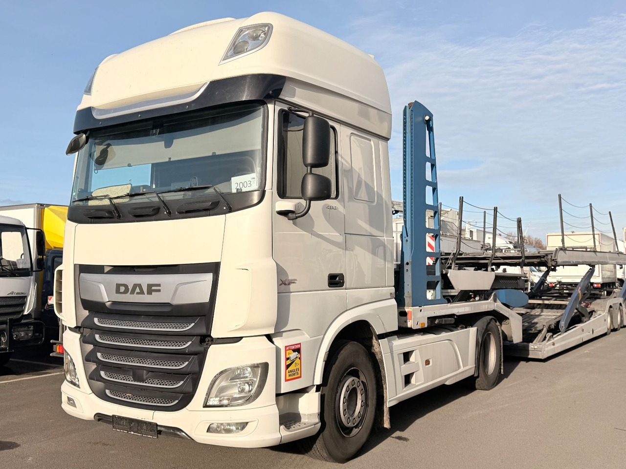 DAF XF 480 Retarder SSC + 2017 Eurolohr, VDI 2700 - Nákladné vozidlo na prepravu automobilov: obrázok 4 DAF XF 480 Retarder SSC + 2017 Eurolohr, VDI 2700 - Nákladné vozidlo na prepravu automobilov: obrázok 4