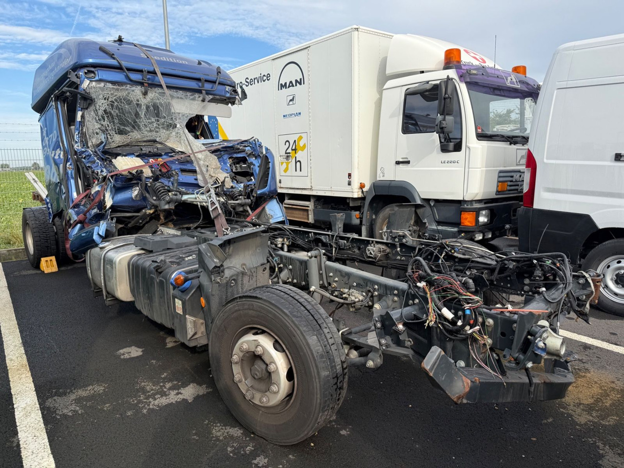 Iveco Eurocargo 110EL250 Unfallchassis - Nákladné vozidlo na prepravu automobilov: obrázok 2 Iveco Eurocargo 110EL250 Unfallchassis - Nákladné vozidlo na prepravu automobilov: obrázok 2