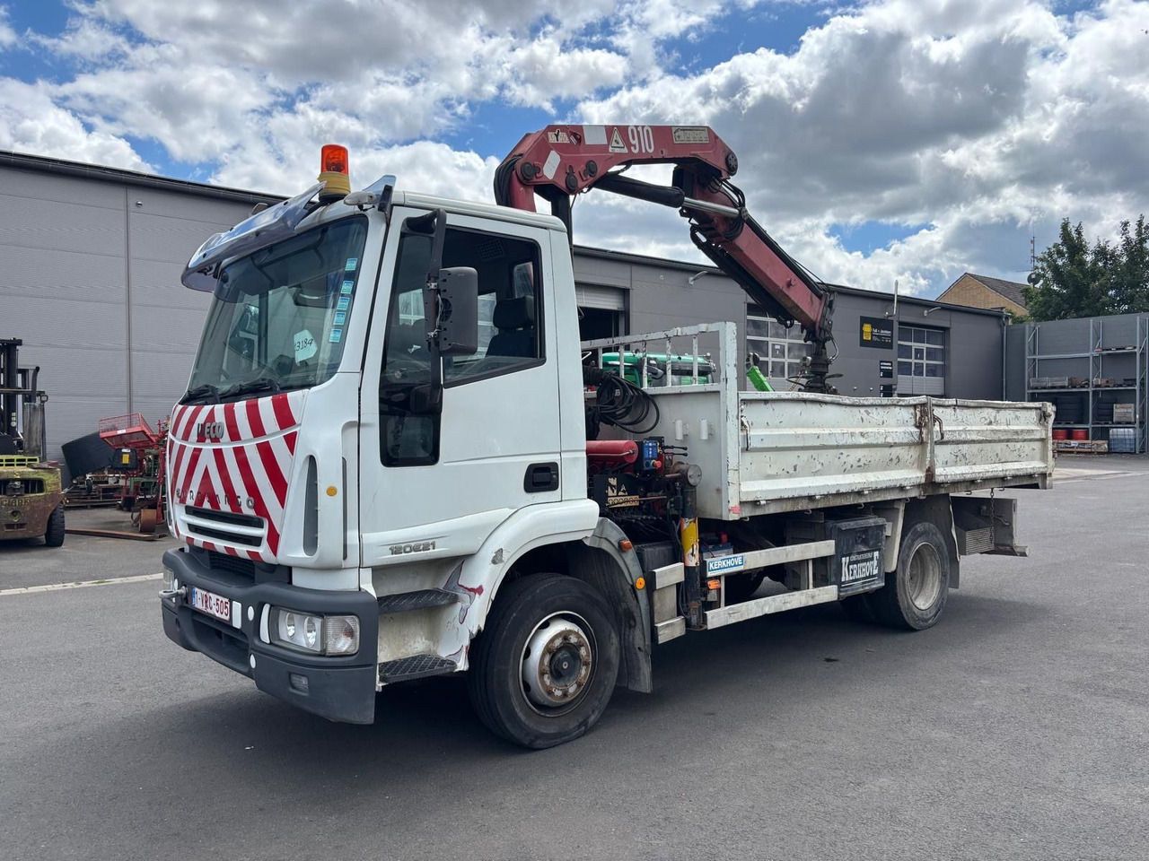Iveco Eurocargo ML120E21 /Kipper/ Kran/ kein Brief! - Sklápač, Auto s hydraulickou rukou: obrázok 1 Iveco Eurocargo ML120E21 /Kipper/ Kran/ kein Brief! - Sklápač, Auto s hydraulickou rukou: obrázok 1