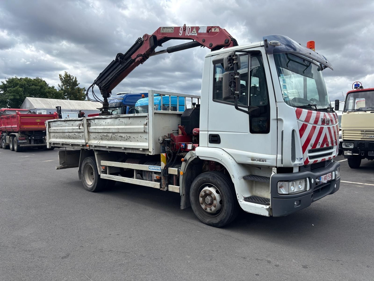 Iveco Eurocargo ML120E21 /Kipper/ Kran/ kein Brief! - Sklápač, Auto s hydraulickou rukou: obrázok 2 Iveco Eurocargo ML120E21 /Kipper/ Kran/ kein Brief! - Sklápač, Auto s hydraulickou rukou: obrázok 2