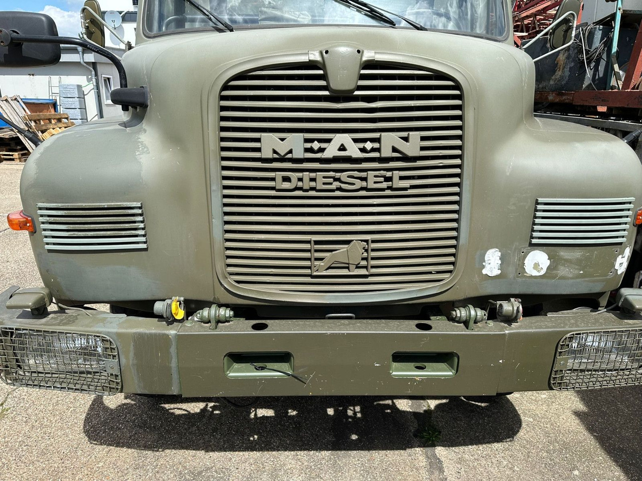 MAN 11.136 HA 4X4*H-zul.*schön*ex belg. Armee - Plachtová dodávka: obrázok 4 MAN 11.136 HA 4X4*H-zul.*schön*ex belg. Armee - Plachtová dodávka: obrázok 4