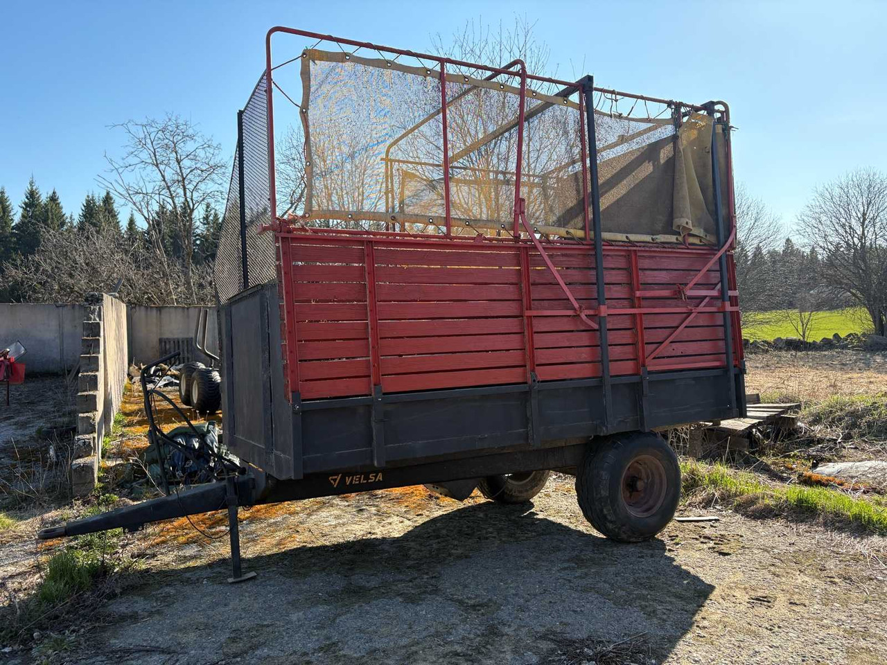 Feed cart semi-finished product Velsa - Poľnohospodársky príves: obrázok 1 Feed cart semi-finished product Velsa - Poľnohospodársky príves: obrázok 1