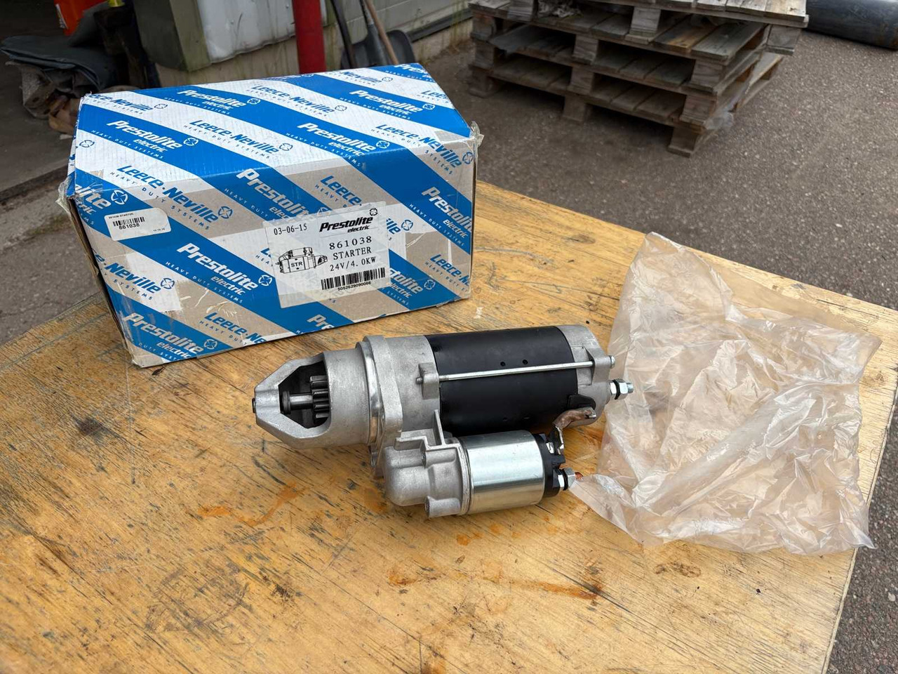 Starter motor Prestolite - Štartér: obrázok 1 Starter motor Prestolite - Štartér: obrázok 1