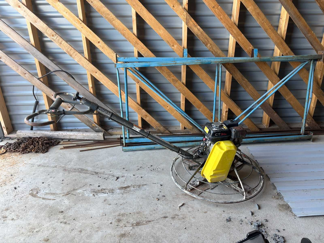 Wacker Neuson Trowel CT 36-5A concrete grinder - Hladička betónu: obrázok 2 Wacker Neuson Trowel CT 36-5A concrete grinder - Hladička betónu: obrázok 2