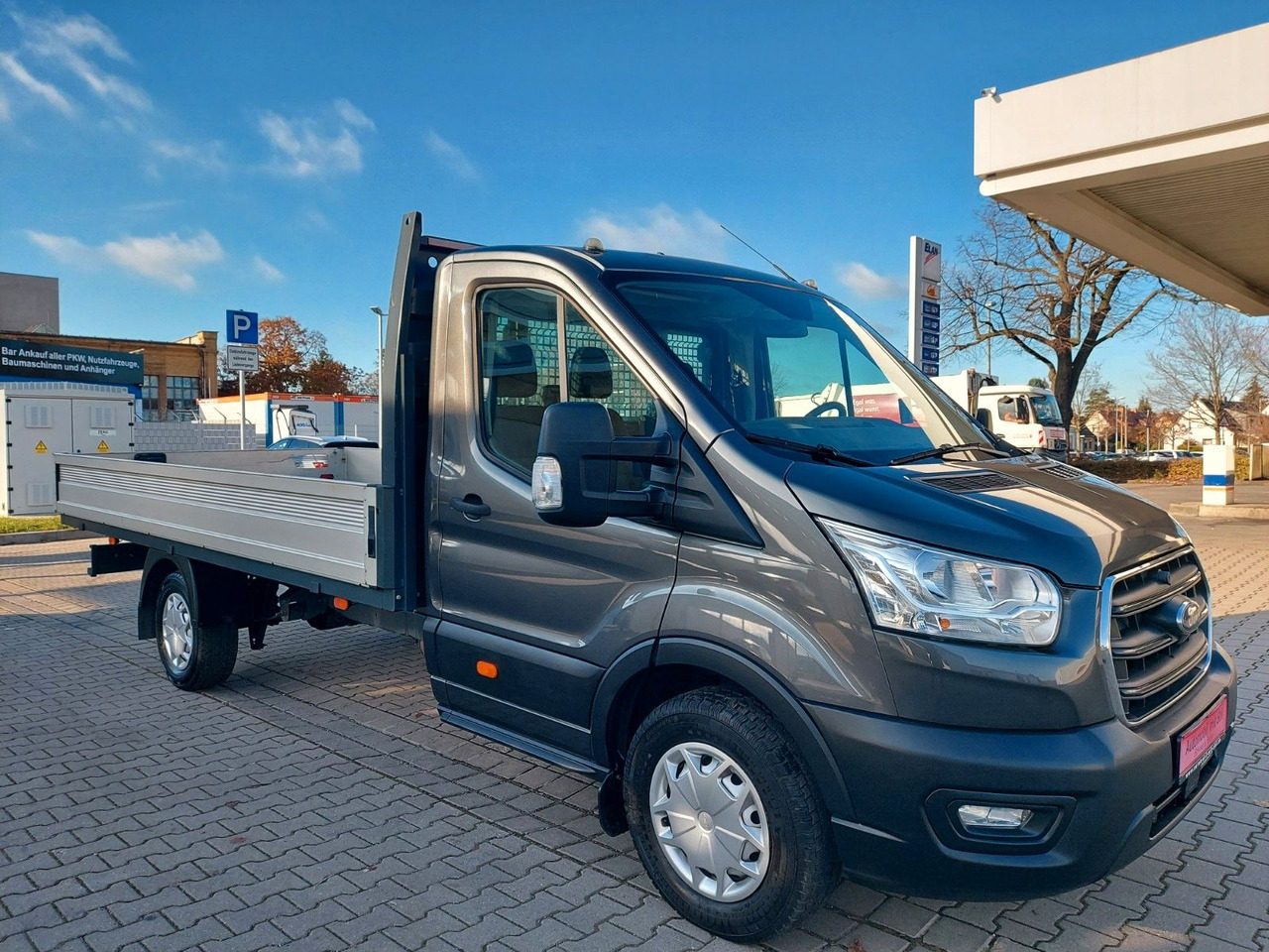 Ford Transit Pritsche 350 L4 extra lang Luftfeder - Dodávka valník: obrázok 1 Ford Transit Pritsche 350 L4 extra lang Luftfeder - Dodávka valník: obrázok 1