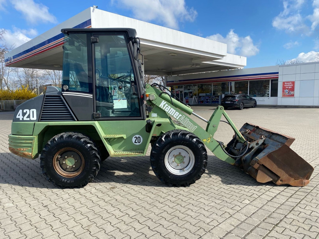 Kramer KRAMER Allrad 420 GABEL + SCHAUFEL - Kolesový nakladač: obrázok 4 Kramer KRAMER Allrad 420 GABEL + SCHAUFEL - Kolesový nakladač: obrázok 4