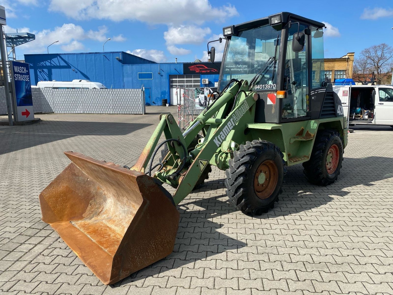 Kramer KRAMER Allrad 420 GABEL + SCHAUFEL - Kolesový nakladač: obrázok 1 Kramer KRAMER Allrad 420 GABEL + SCHAUFEL - Kolesový nakladač: obrázok 1