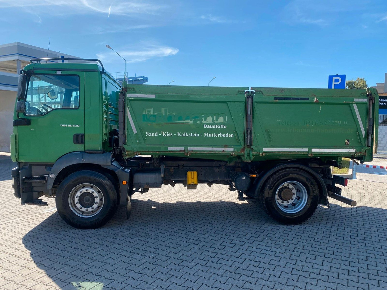 Sklápač MAN TGM 18.290  4X4 ALLRAD KLIMA DREISEITENKIPPER: obrázok 14