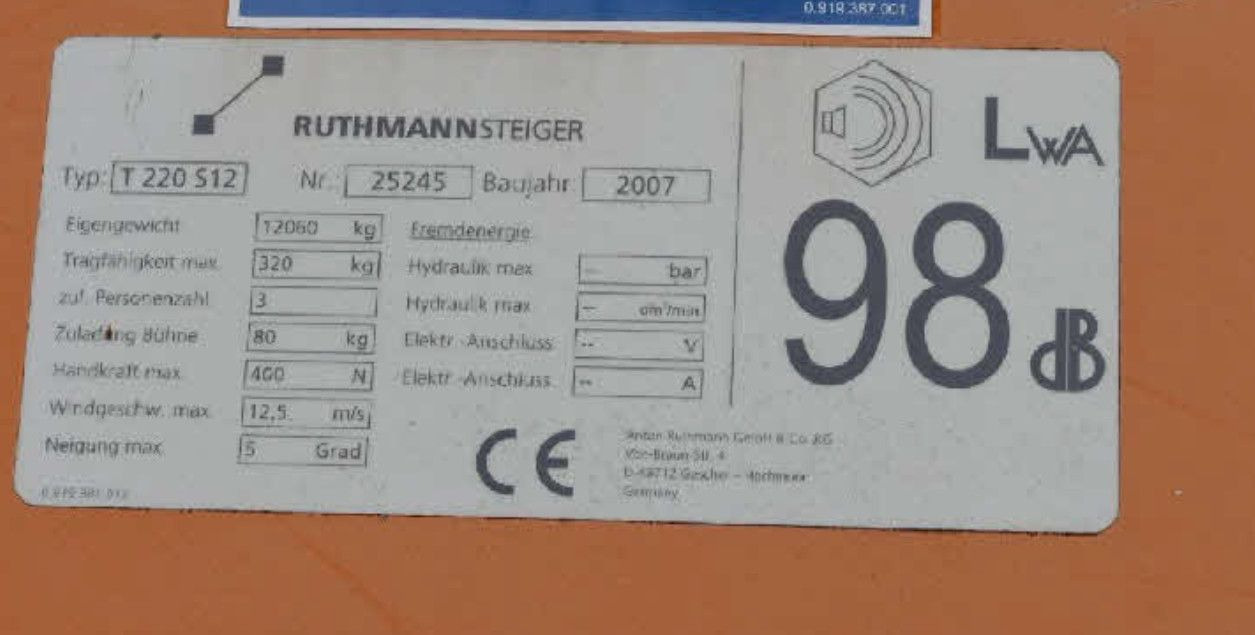 Mercedes-Benz ATEGO 4X4 1324 Hub Steiger Ruthmann T220 - Automobilová plošina: obrázok 3 Mercedes-Benz ATEGO 4X4 1324 Hub Steiger Ruthmann T220 - Automobilová plošina: obrázok 3