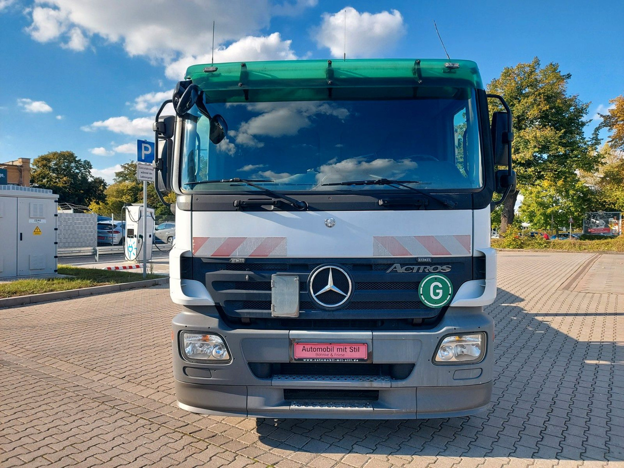 Mercedes-Benz Actros 6-Zyl. 2541 HMF KRAN ABROLLKIPPER - Hákový nosič kontajnerov, Auto s hydraulickou rukou: obrázok 4 Mercedes-Benz Actros 6-Zyl. 2541 HMF KRAN ABROLLKIPPER - Hákový nosič kontajnerov, Auto s hydraulickou rukou: obrázok 4