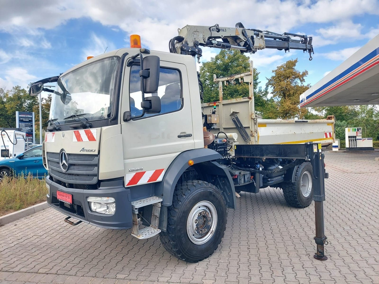 Mercedes-Benz Atego / 1324 MEILER 4X4 KRAN ATLAS 116.3 - Sklápač, Auto s hydraulickou rukou: obrázok 3 Mercedes-Benz Atego / 1324 MEILER 4X4 KRAN ATLAS 116.3 - Sklápač, Auto s hydraulickou rukou: obrázok 3