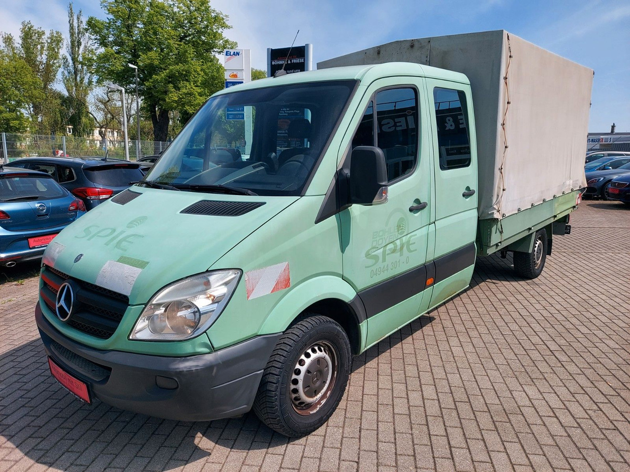 Mercedes-Benz Sprinter II Pritsche/DoKa 313 CDI KLIMA 7 SITZE - Plachtová dodávka, Dodávkа s dvojitou kabínou: obrázok 3 Mercedes-Benz Sprinter II Pritsche/DoKa 313 CDI KLIMA 7 SITZE - Plachtová dodávka, Dodávkа s dvojitou kabínou: obrázok 3