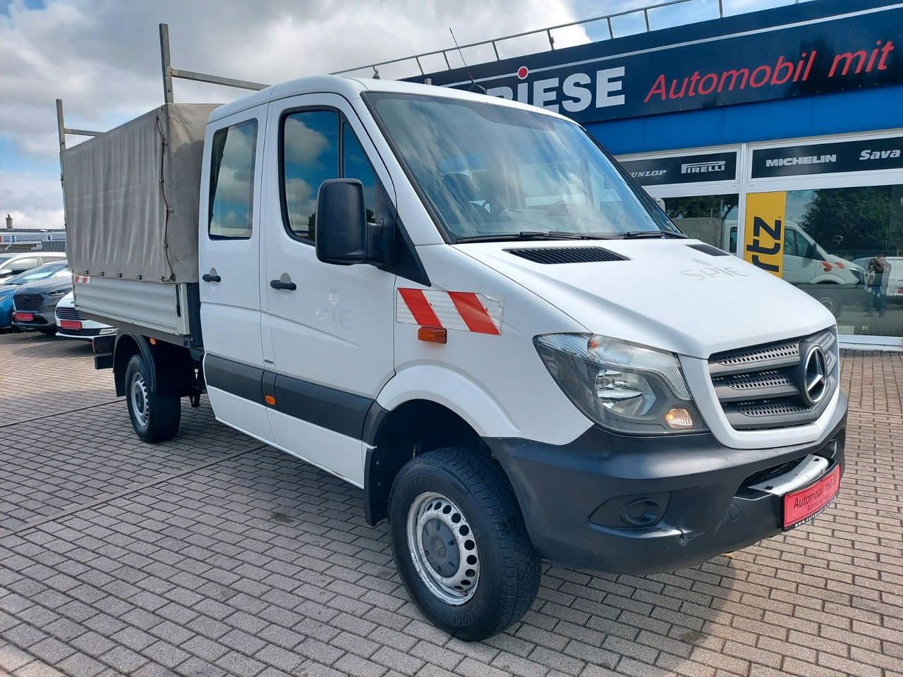 Mercedes-Benz Sprinter II Pritsche DoKa 316 4X4 Klima Standhei - Plachtová dodávka, Dodávkа s dvojitou kabínou: obrázok 1 Mercedes-Benz Sprinter II Pritsche DoKa 316 4X4 Klima Standhei - Plachtová dodávka, Dodávkа s dvojitou kabínou: obrázok 1