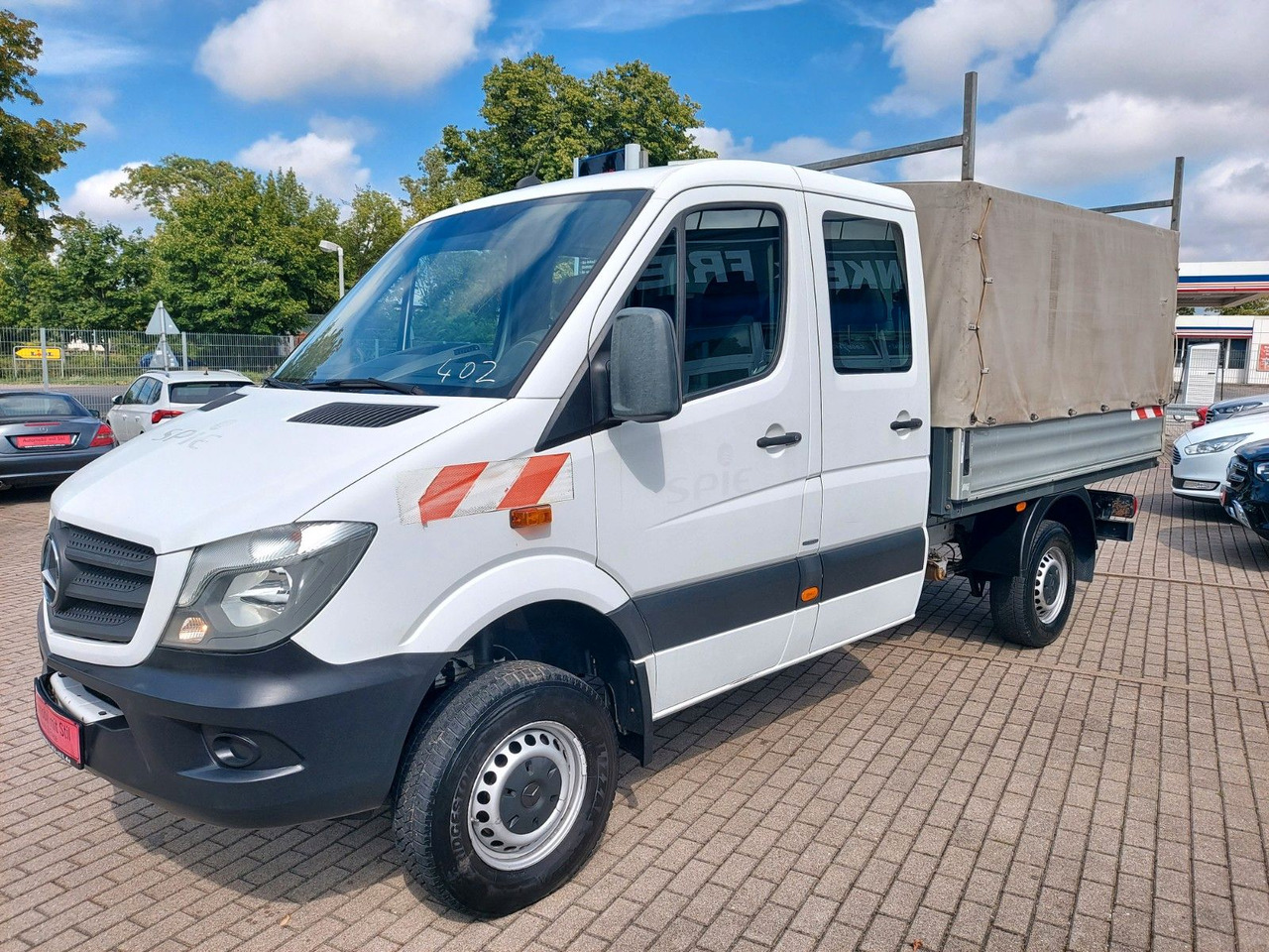 Mercedes-Benz Sprinter II Pritsche DoKa 316 4X4 Klima Standhei - Plachtová dodávka, Dodávkа s dvojitou kabínou: obrázok 4 Mercedes-Benz Sprinter II Pritsche DoKa 316 4X4 Klima Standhei - Plachtová dodávka, Dodávkа s dvojitou kabínou: obrázok 4