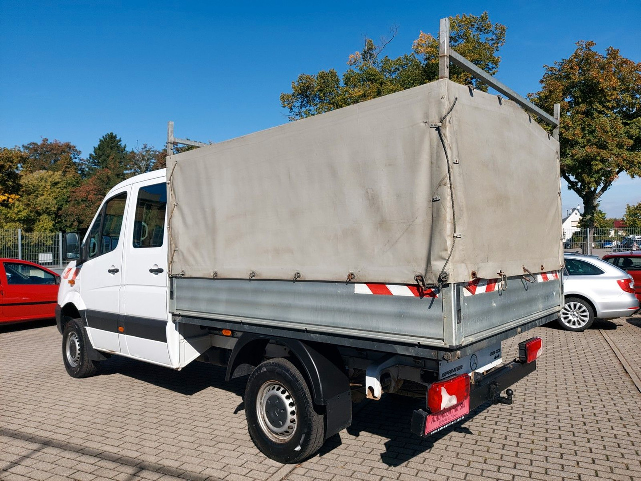 Mercedes-Benz Sprinter II Pritsche DoKa 316 CDI 4X4 Klima - Plachtová dodávka, Dodávkа s dvojitou kabínou: obrázok 5 Mercedes-Benz Sprinter II Pritsche DoKa 316 CDI 4X4 Klima - Plachtová dodávka, Dodávkа s dvojitou kabínou: obrázok 5