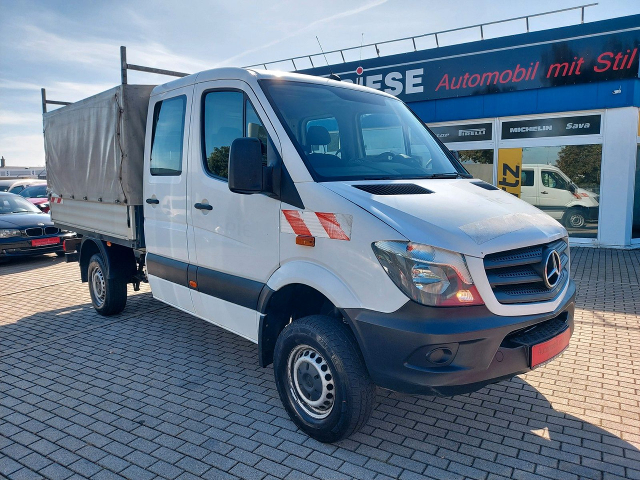 Mercedes-Benz Sprinter II Pritsche DoKa 316 CDI 4X4 Klima - Plachtová dodávka, Dodávkа s dvojitou kabínou: obrázok 1 Mercedes-Benz Sprinter II Pritsche DoKa 316 CDI 4X4 Klima - Plachtová dodávka, Dodávkа s dvojitou kabínou: obrázok 1