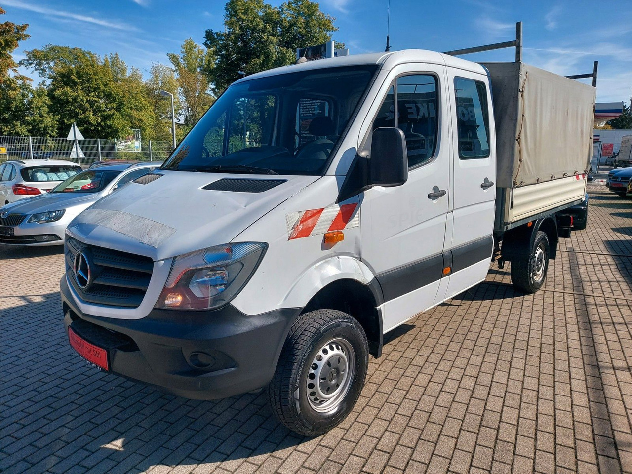 Mercedes-Benz Sprinter II Pritsche DoKa 316 CDI 4X4 Klima - Plachtová dodávka, Dodávkа s dvojitou kabínou: obrázok 4 Mercedes-Benz Sprinter II Pritsche DoKa 316 CDI 4X4 Klima - Plachtová dodávka, Dodávkа s dvojitou kabínou: obrázok 4