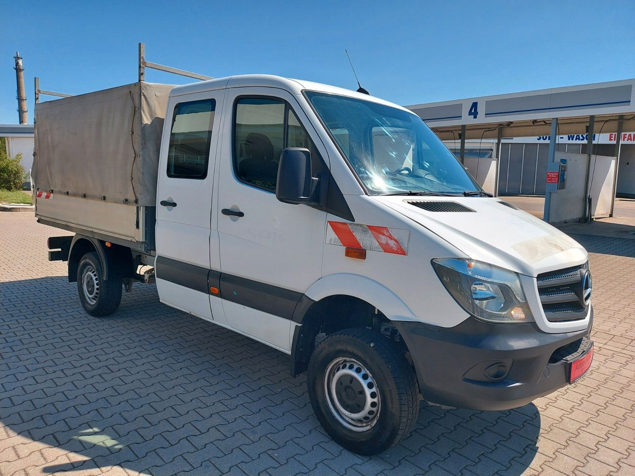 Mercedes-Benz Sprinter II Pritsche DoKa 6 Sitze 316 CDI 4X4 - Mikrobus: obrázok 1 Mercedes-Benz Sprinter II Pritsche DoKa 6 Sitze 316 CDI 4X4 - Mikrobus: obrázok 1