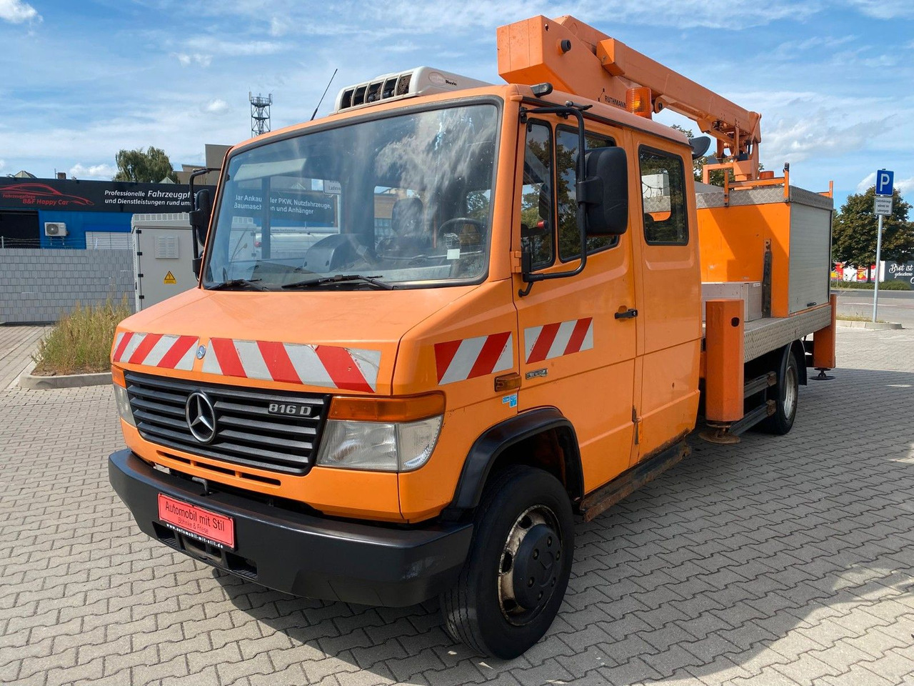 Mercedes-Benz VARIO 816D 4x4 HUB Steiger Ruthmann K130 - Automobilová plošina: obrázok 5 Mercedes-Benz VARIO 816D 4x4 HUB Steiger Ruthmann K130 - Automobilová plošina: obrázok 5
