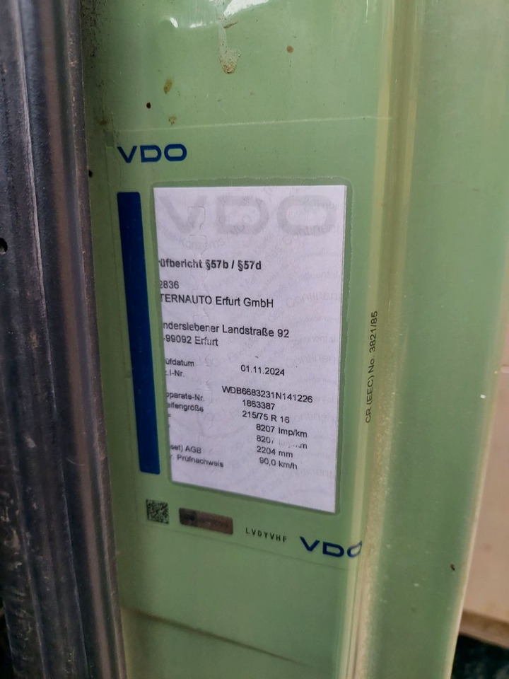 Dodávka valník Mercedes-Benz Vario 613D Pritsche lang extralang: obrázok 17 Dodávka valník Mercedes-Benz Vario 613D Pritsche lang extralang: obrázok 17